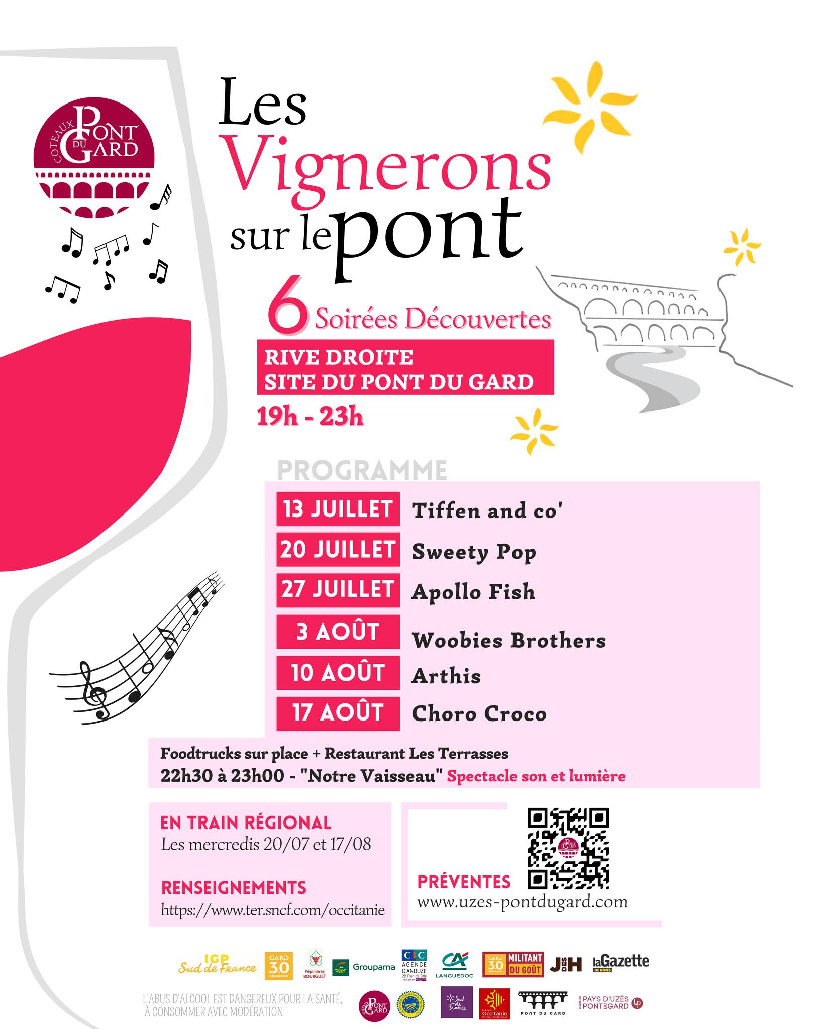 Les vignerons sur le Pont (vins IGP des Coteaux du Pont du Gard)