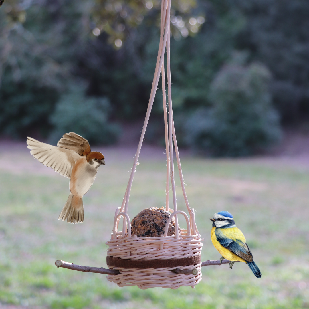 je fabrique ma mangeoire à oiseaux