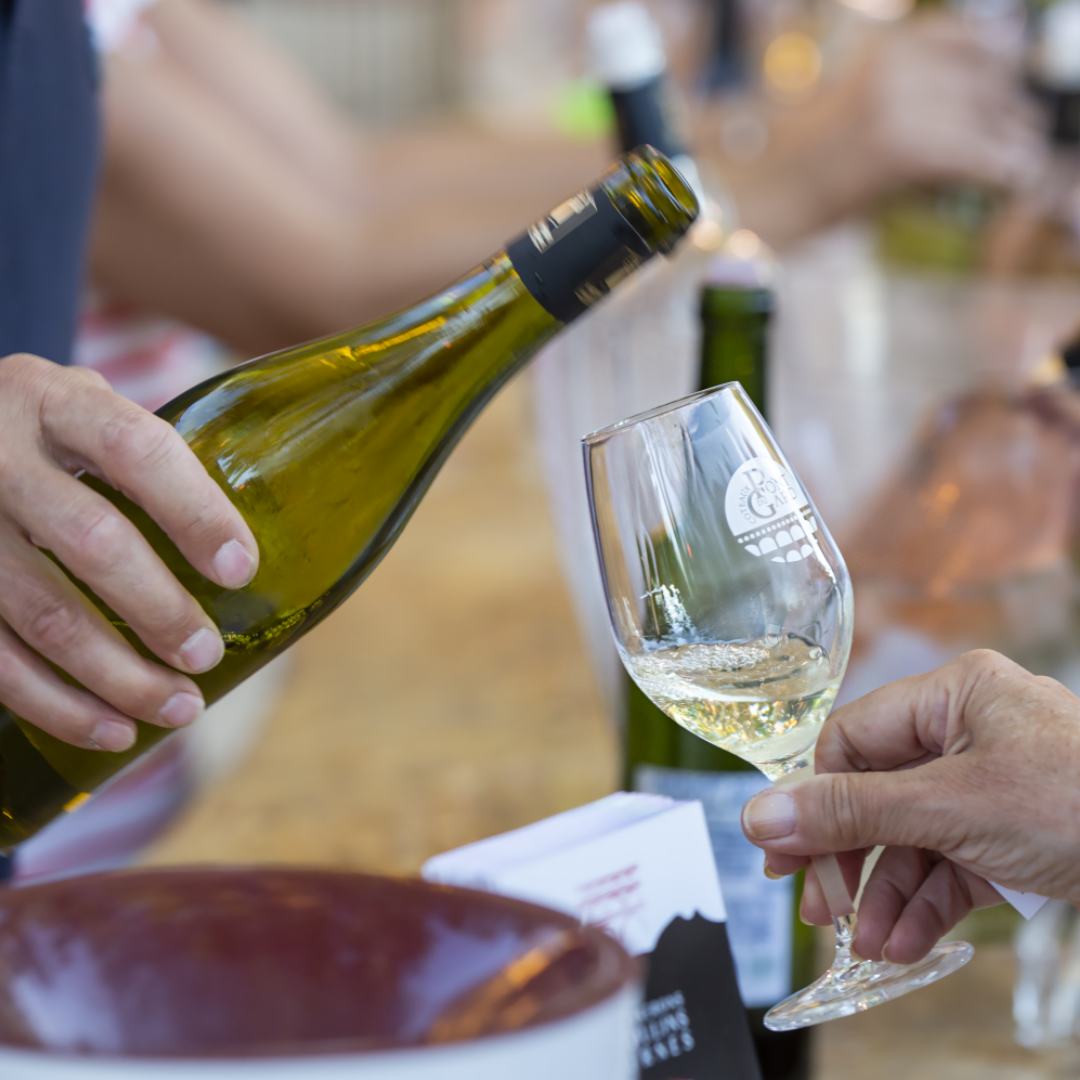 Les vignerons sur le pont